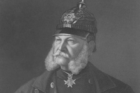 Der Kaiser mit Pickelhaube