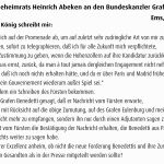 Emser Depesche - echter Wortlaut