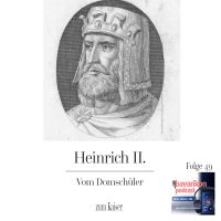 Podcast-Logo zur Folge über Heinrich II.
