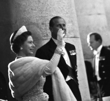 Elisabeth II. 1953 © Bayerische Staatsbibliothek