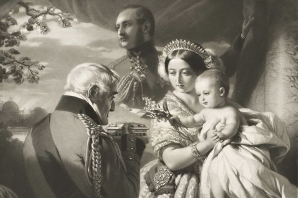 Queen Victoria, Albert and Prince Arthur