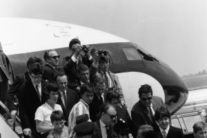 Ankunft der Beatles in München © Bayerische Staatsbibliothek