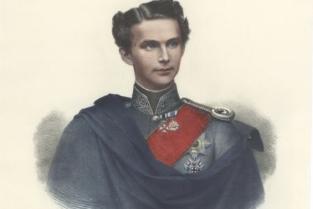 Zeichnung Ludwig II.