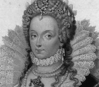 Zeichnung von Elizabeth I.