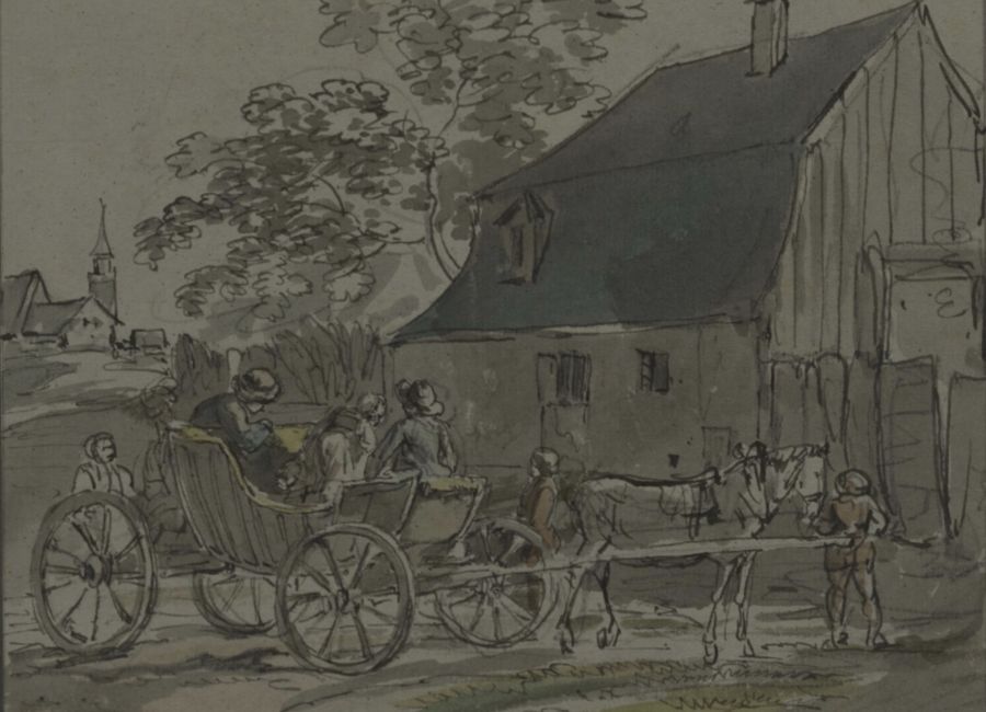 Symbolbild Menschen in Kutsche © Historischer Verein von Oberbayern