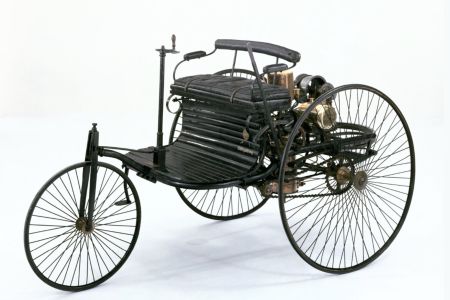 Benz Patent-Motorwagen aus dem Deutschen Museum