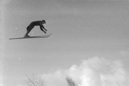 Skispringer 1936 Garmisch-Partenkirchen