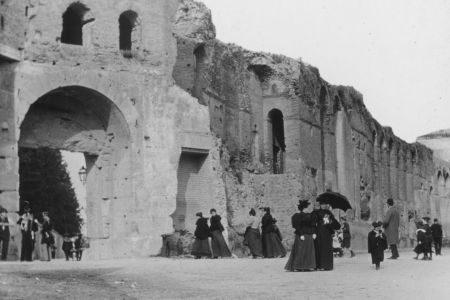 Rom Aurelianische Mauer.