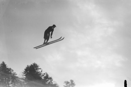 Skispringer 1936 Garmisch-Partenkirchen