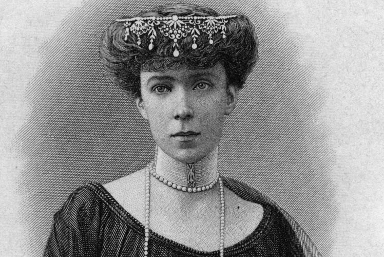 Zeichnung von Königin Elisabeth von Belgien © Bayerische Staatsbibliothek