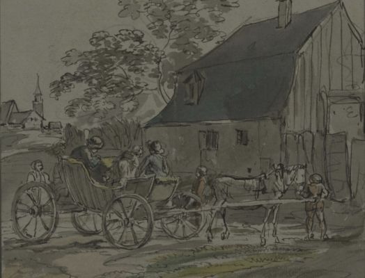 Symbolbild Menschen in Kutsche © Historischer Verein von Oberbayern