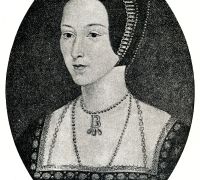 Anne Boleyn © Bildarchiv der  Bayerischen Staatsbibliothek