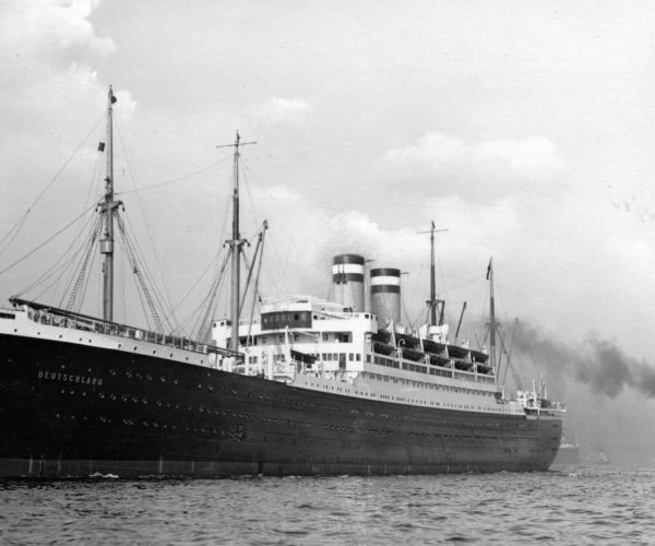 Schiff der Hamburg-Amerika-Linie 1930