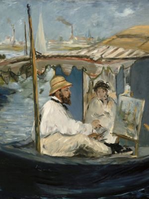 Manet malt Monet © Neue Pinakothek