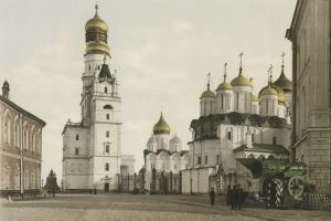 Moskau Kreml 1900 &copy; Bayerische Staatsbibliothek