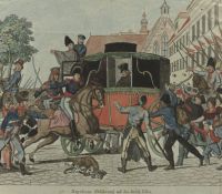 Napoleon wird auf die Insel Elba verbannt.