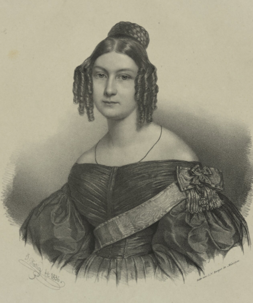 Zeichnung von Josephine Beauharnais