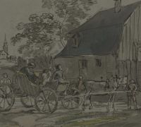 Symbolbild Menschen in Kutsche © Historischer Verein von Oberbayern