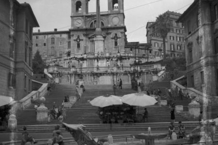 Spanische Treppe 1953