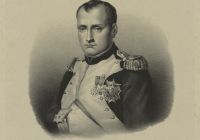 Zeichnung von Napoleon Bonaparte