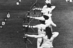 Bogenschießen 1972 © Bayerische Staatsbibliothek