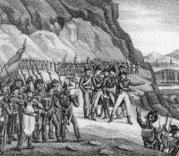 Ankunft bei der italienischen Armee