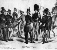 Soldaten des Kaisers in Wien  1848