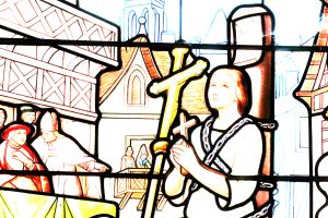 Jeanne D'arc auf dem Scheiterhaufen