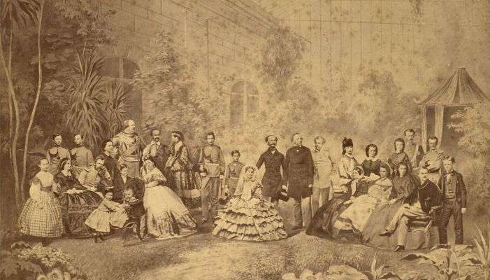 Das Haus Wittelsbach um 1863 &copy; Bayerischen Staatsbibliothek