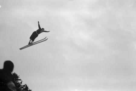 Skispringer 1936 Garmisch-Partenkirchen