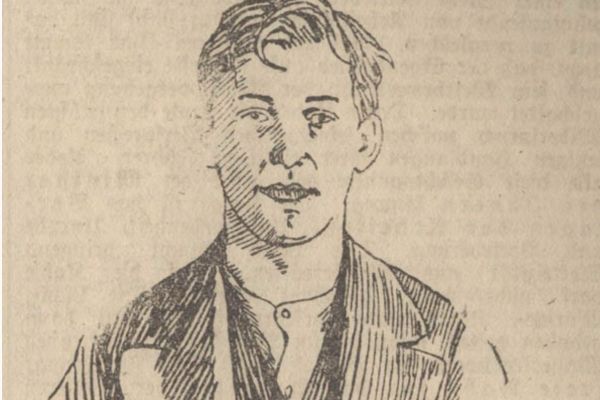 Zeichnung von Josef Apfelböck/Neue Freie Volkszeichnung © Bayerische Staatsbibliothek/Historisches Lexikon Bayerns