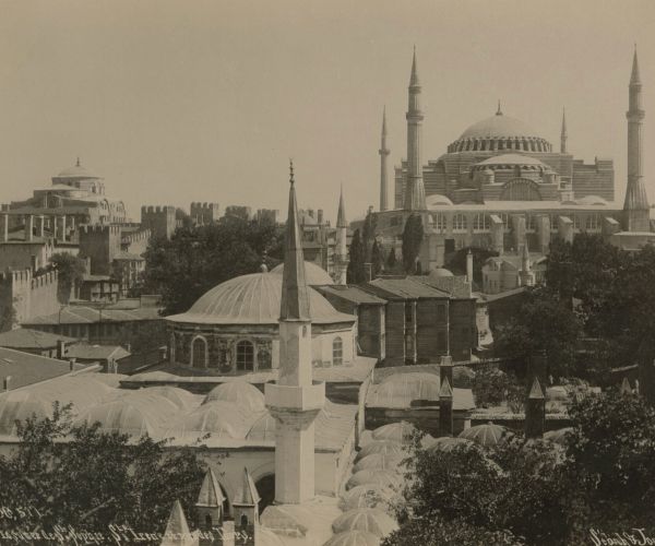 Hagia Sophia Istanbul 1892