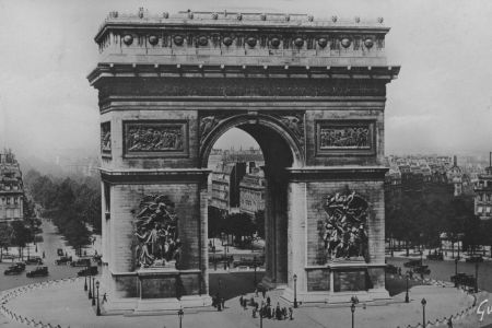 Arc de Triomphe um 1920