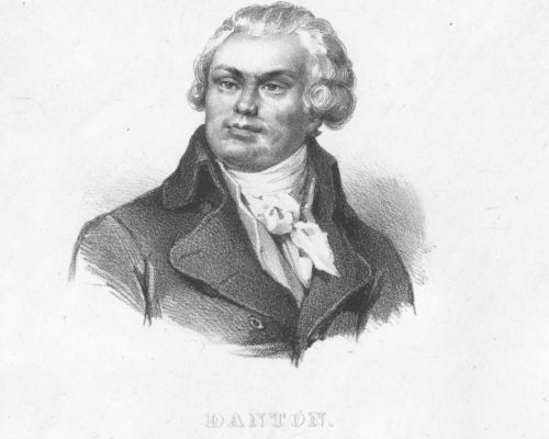 Zeichnung von Georges Danton