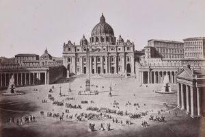 Petersplatz Rom © Bayerische Staatsbibliothek