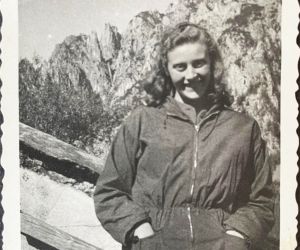 Johanna kurz nach dem Krieg