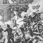 Waffenstillstand 1848 in Frankfurt © Bayerischen Staatsbibliothek