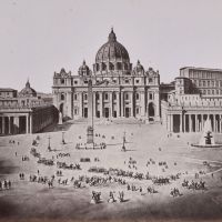 Petersplatz Rom © Bayerische Staatsbibliothek