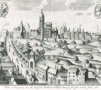 Zeichnung zum Fenstersturz © Bayerische Staatsbibliothek