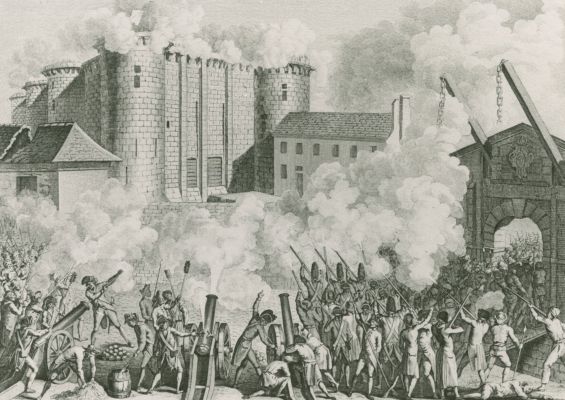Sturm auf die Bastille  © Bildarchiv der Bayerischen Staatsbibliothek