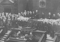 Vereidigung Hindenburgs zum Reichspräsidenten