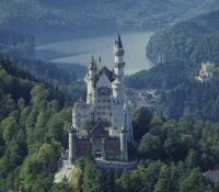 Bild von Schloss Neuschwanstein © Bayerische Staatsbibliothek