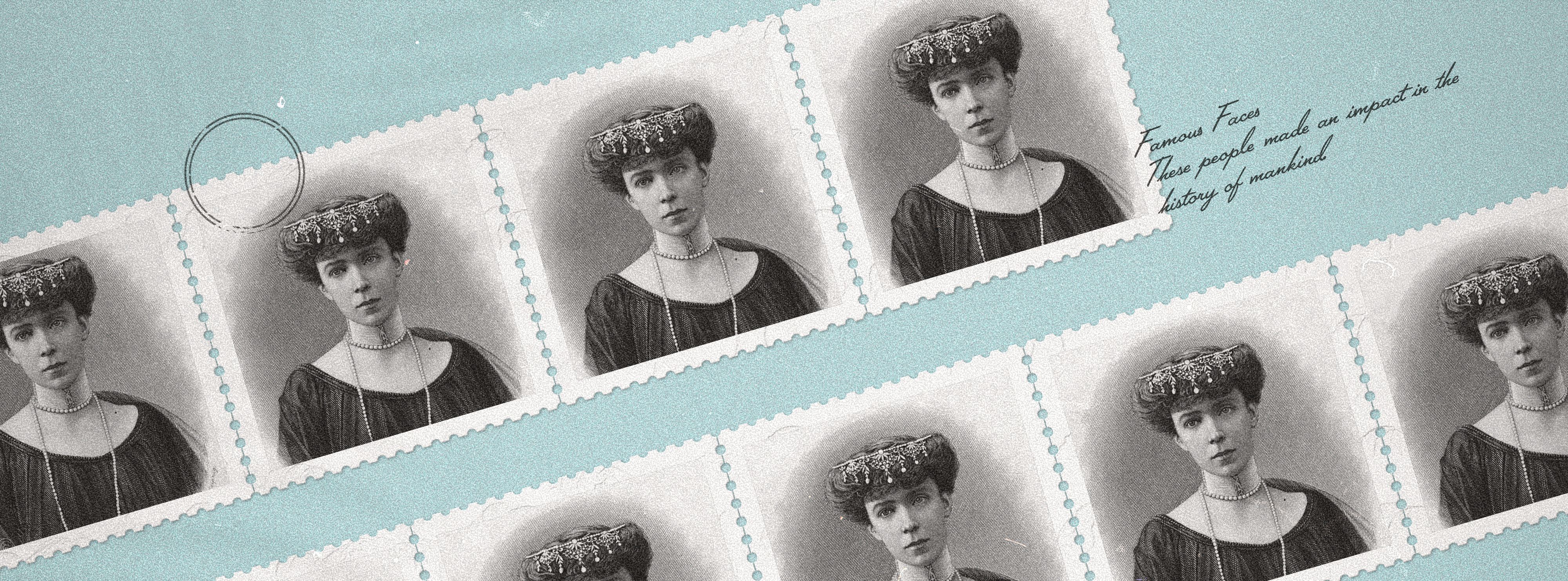 Zeichnung von Königin Elisabeth von Belgien