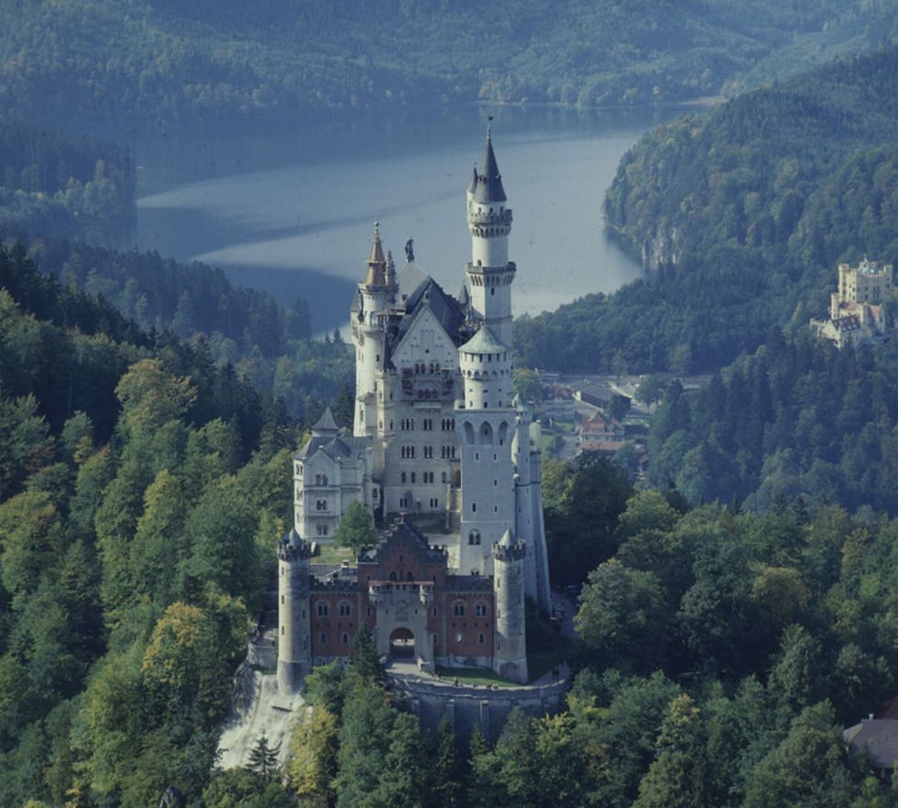 Schloss Neuschwanstein © Bayerische Staatsbibliothek