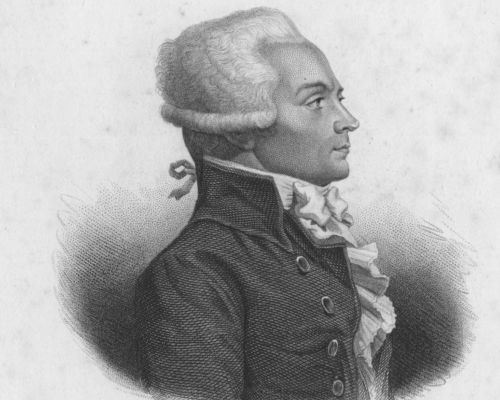 Zeichnung von Maximilien Robespierre