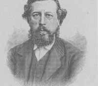 Zeichnung von Gründungsmitglied Wilhelm Liebknecht