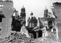 1944 Residenz Blick Odeonsplatz