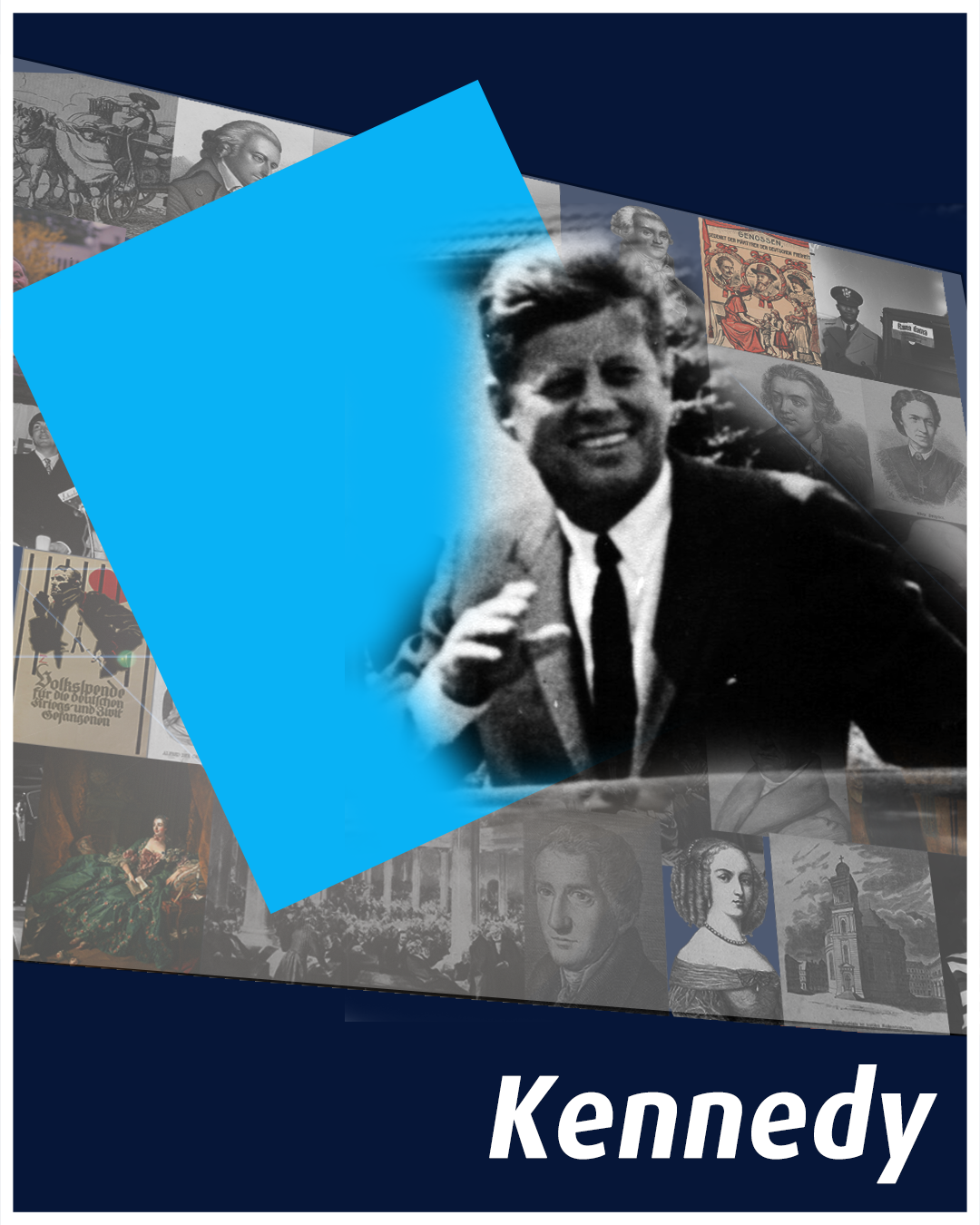 Bild zeigt lächelnden Kennedy