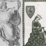 Ritter und Walter v. d. Vogelweide © Bildarchiv der Bayerischen Staatsbibliothek