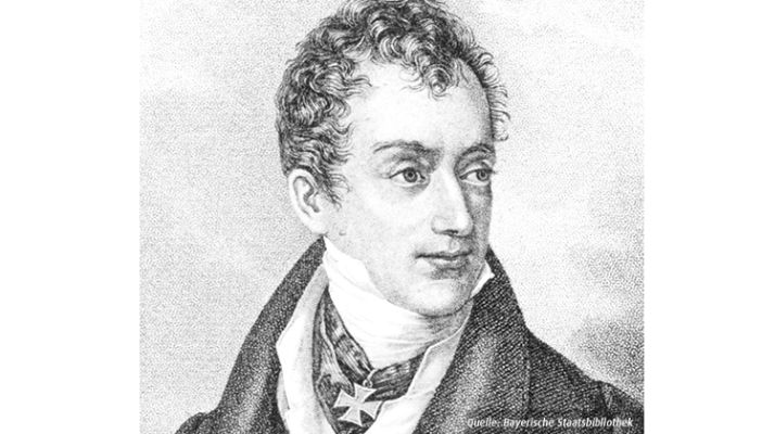 Zeichnung von Klemens von Metternich